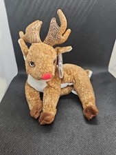TY Beanie Babies Roxy Reindeer 2000 With Tag