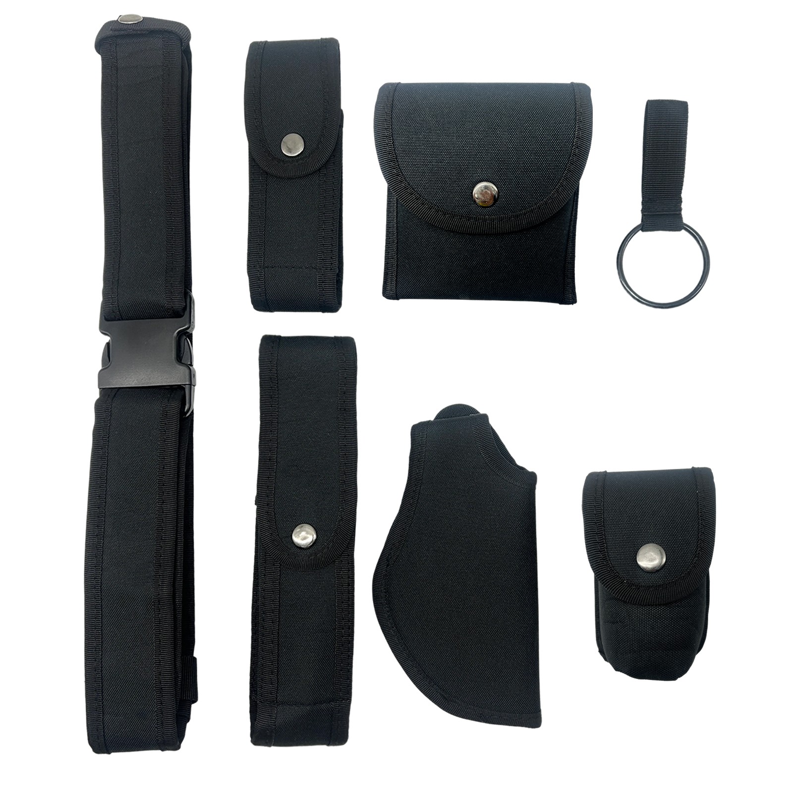 Tactical Belt Police Security Guard Duty Waist Bag Nylon Utility Kit Pouch