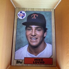 1987 Topps Mike Loynd #126 RC Rookie Card Texas Rangers MLB Baseball Pitcher. rookie card picture