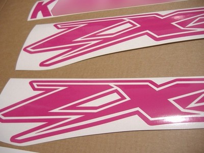 Stickers for ZX12R ninja decals zx-12r hot dark pink color zx1200