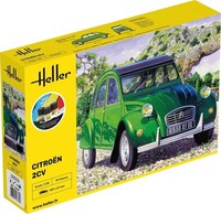 Heller - Starterset Mit Lack Und ZubehöR - CitroËN 2 CV - 1/24 - HEL56765