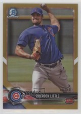 2018 Bowman Chrome Prospects Gold Refractor 40/50 Brendon Little #BCP233 0c2
