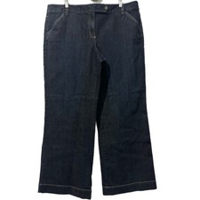 Ann Taylor, Signature fit jeans, wide leg 18