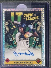 Mendez, Hendry - 2022 Bowman Chrome Mega Box - Autograph - 41/99