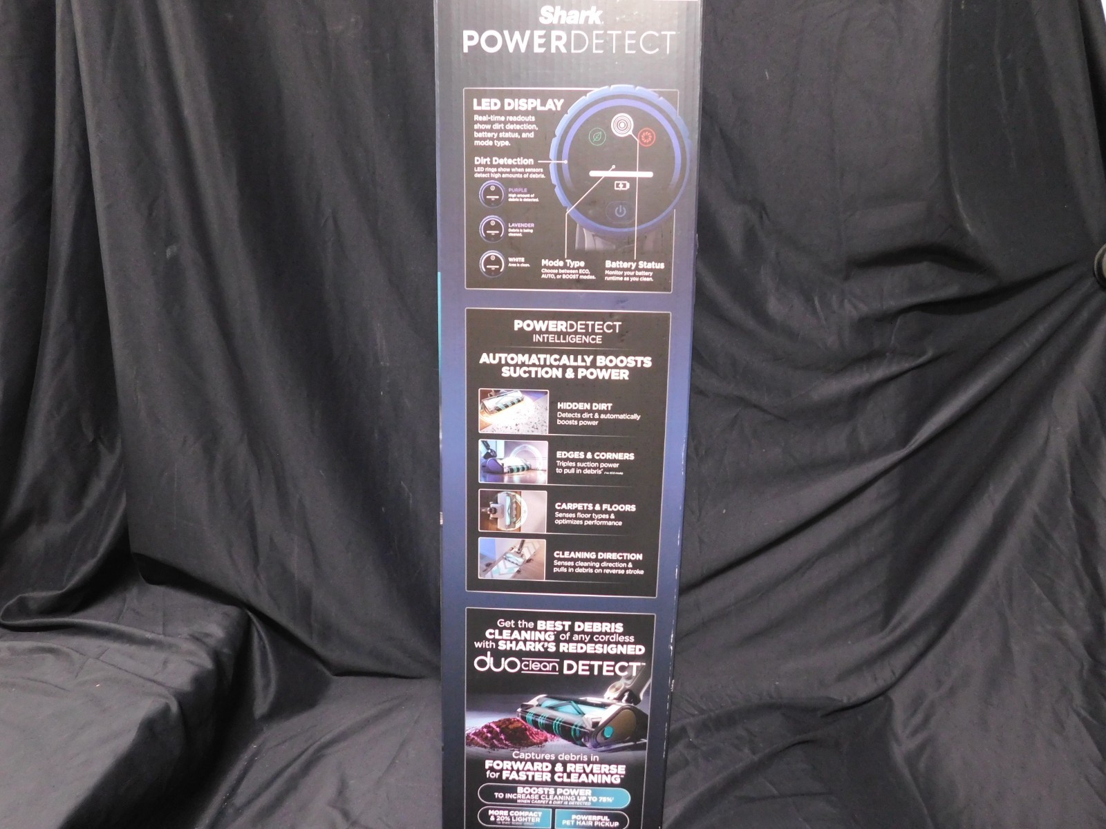 Shark IP1250 Power Detect Cordless Upright Stick Vacuum (EBT3)