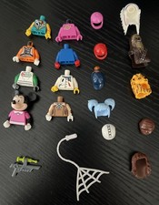 lot of 20 lego minifigures Accessories Bodies, Helmets, Masks, Weapons