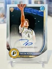 Taelon Peter 2025-26 Bowman Chrome Rookie Auto Indiana Pacers RC