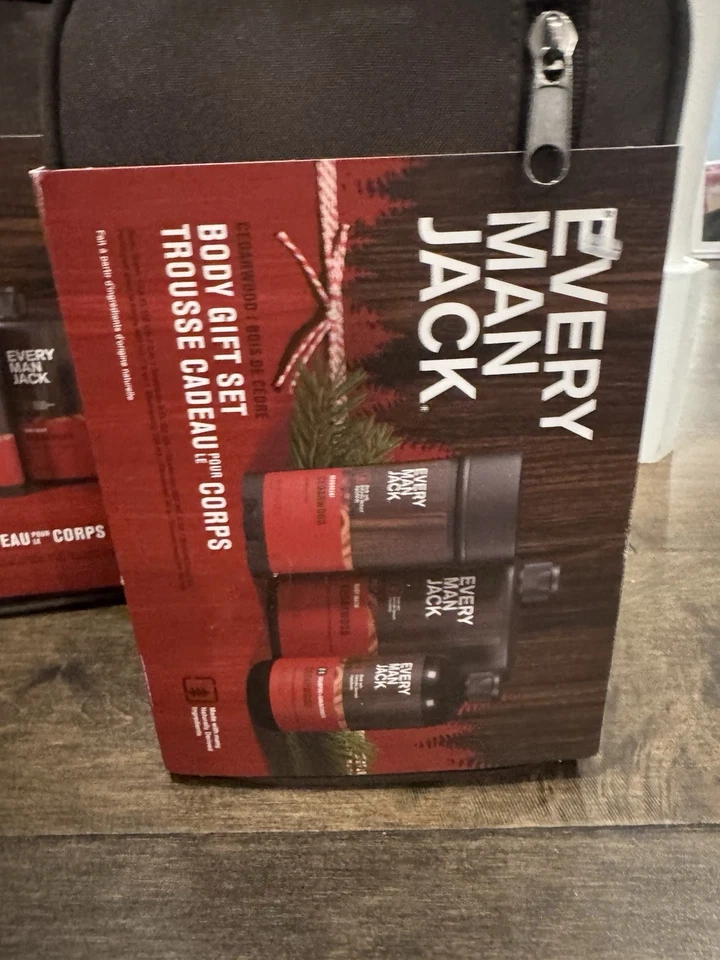 2X Every Man Jack Gift Set Cedarwood 4PCS 2in1 Shampoo, Body Wash, & Deodorant - Image 3 of 4