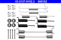 ATE ZubehöRsatz Bremsbacken 03.0137-9152.2 FüR LT VW 55 40 28 T3 35 363 281 1