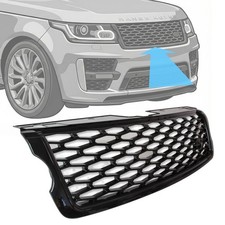 Front grille SVO style for Range Rover 2013 black Autobiography design pack