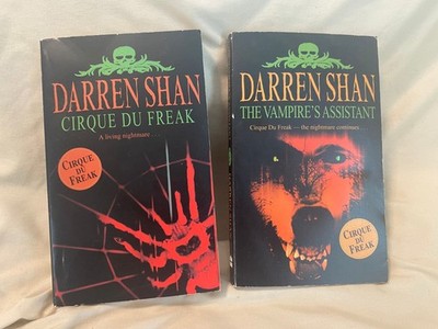 Darren Shan Cirque Du Freak 1 & The Vampire's Assistant 2 Paperbacks