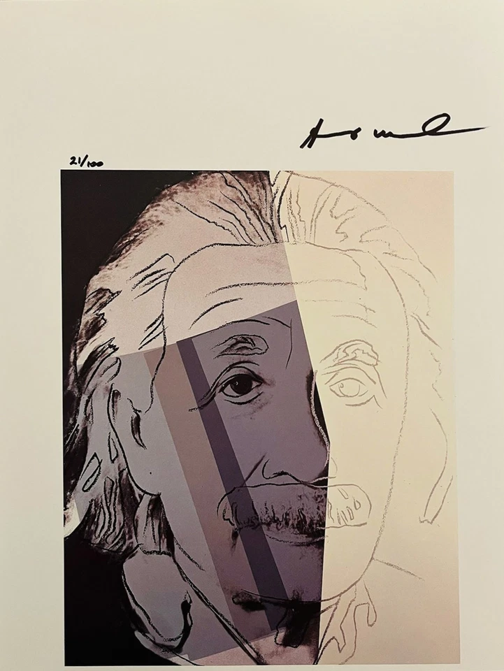 Andy Warhol Hand-Signed Original Print With COA & +$3,500 USD Appraisal Included - Image 2 of 4