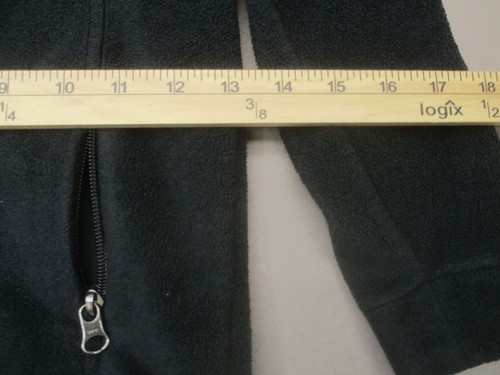 Columbia Size XS (6-7) Kids BLK Full Zip Stand Collar Pocket Athletic Jacket 508 - Picture 6 of 9