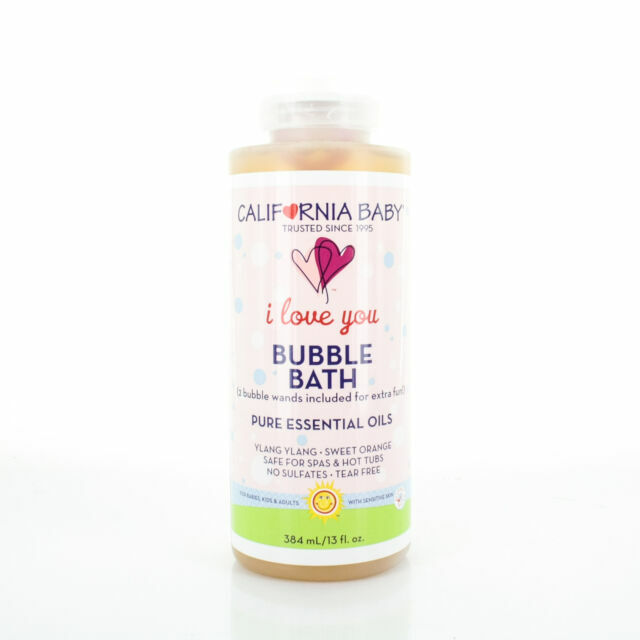california baby bubble bath