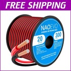 Multi-Stranded 20 Awg 300Ft Black & Red Wire - Ideal for Automotive & Home Use