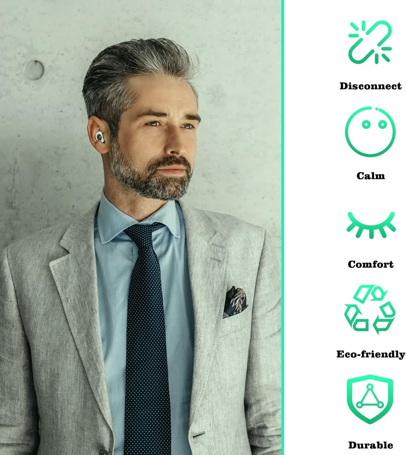 2 Pairs Ear Plugs Sleeping Flying Noise Cancelling Reusable Soft Silicone + Case eBay