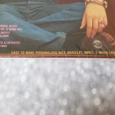Vintage Walco Western Belt And Bead CRAFT KIT 6312 Buckle  display picture 1