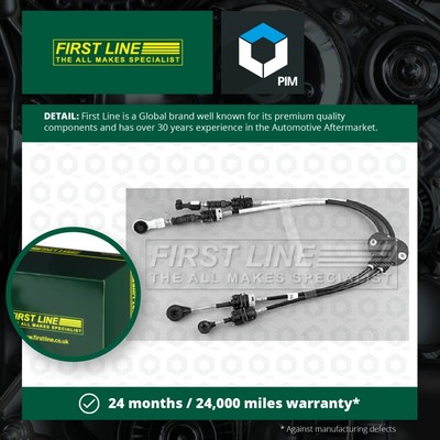 Gear Change Cable fits FORD TOURNEO CONNECT TDCi 1.8D 02 to 04 Firstline 1208559