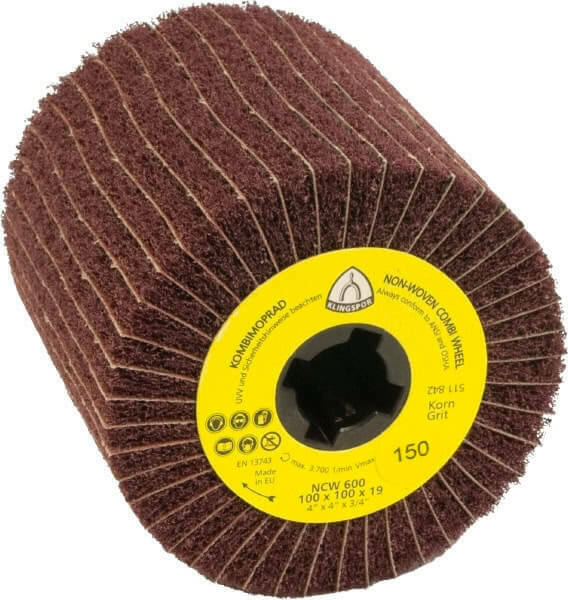 Klingspor Flap Wheel 150 Grit 110mm x 100 x 19mm Bore NonWoven 320248