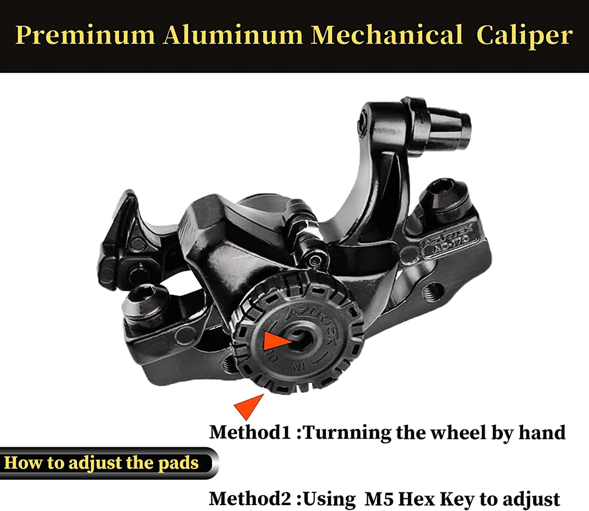 Kit De Conversion Freins à Disque Pour Vélo - Universel, Aluminium, Noir Et Argent, Mécanique