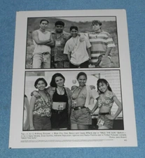 1996 Movie Press Photo "Race The Sun" Cast J Moki Cho Dion Basco Sara Tanaka etc