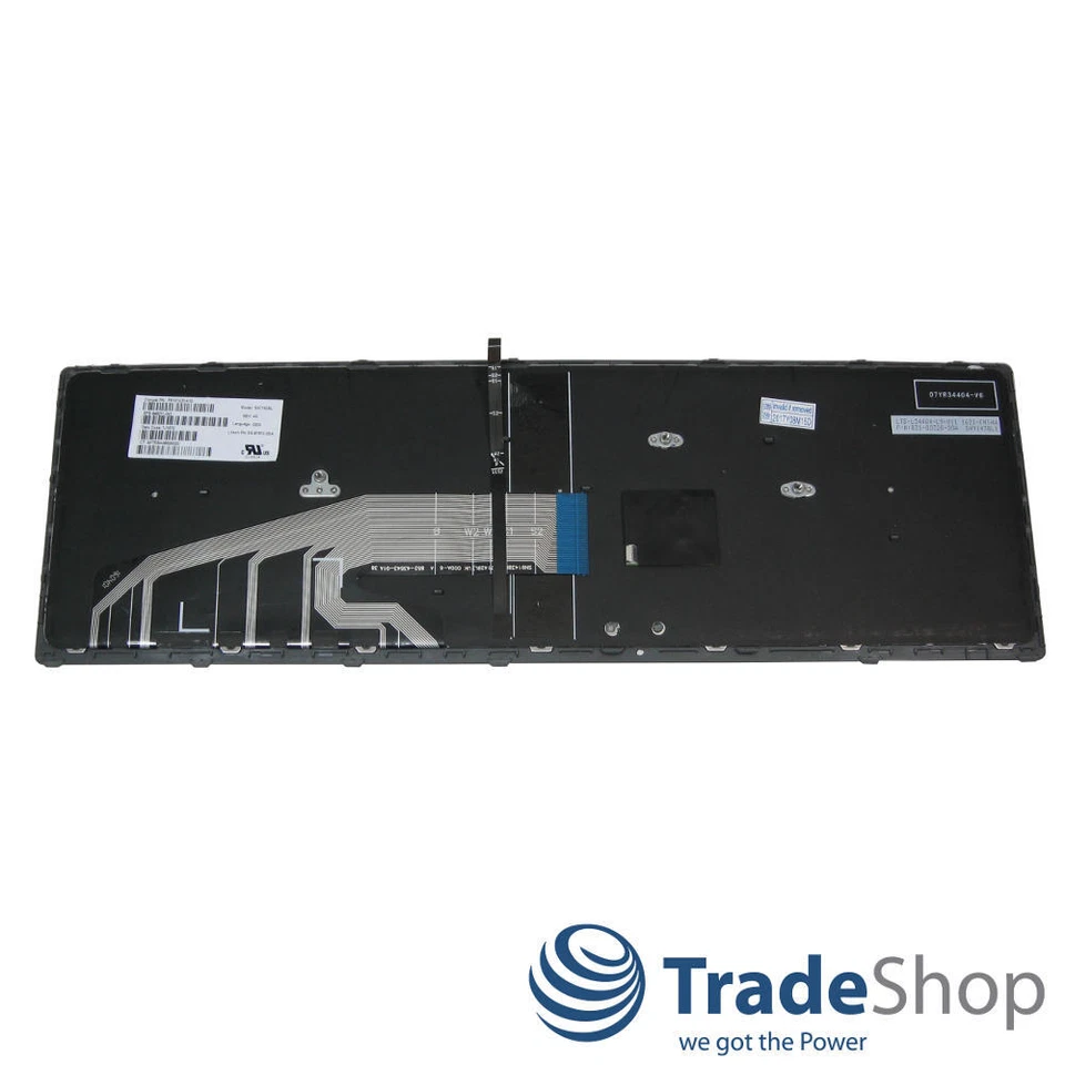 Orig Tastatur QWERTZ DE Hintergrundbeleuchtung Trackpoint für HP ZBook 15 17 G3 - Bild 3 von 3