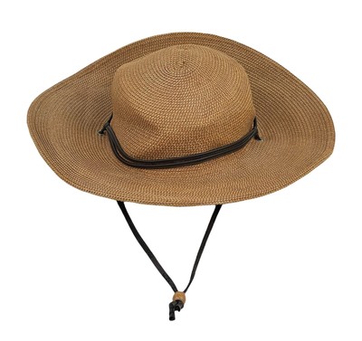 Sloggers Women's Braided Sun Hat Wide 