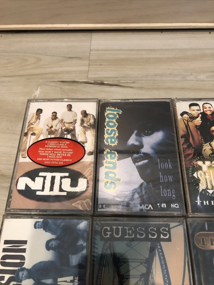 6 90s R&B Tapes NIIU Loose Ends Y.T. style Guess Atension Intro RARE LOT New!!! - Image 2 of 4