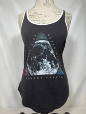 Internet Kids Never Sleep Connor Franta Junk Food Black Tank Women's SMALL