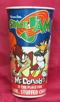 Michael Jordan 1996 McDonalds Space Jam Paper Cup | eBay
