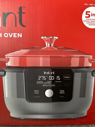 Instant Gourmet Dutch Oven 6 Quart New Open Box - Picture 1 of 6