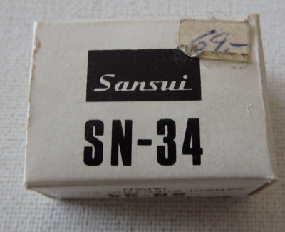 Original Diamant Nadel Sansui SN / SV 34 - Sharp STY 100 - NOS in OVP