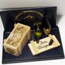 Scratch N Dent Luxury Champagne Gift Crate1.860/6b Reutter DOLLHOUSE Miniature