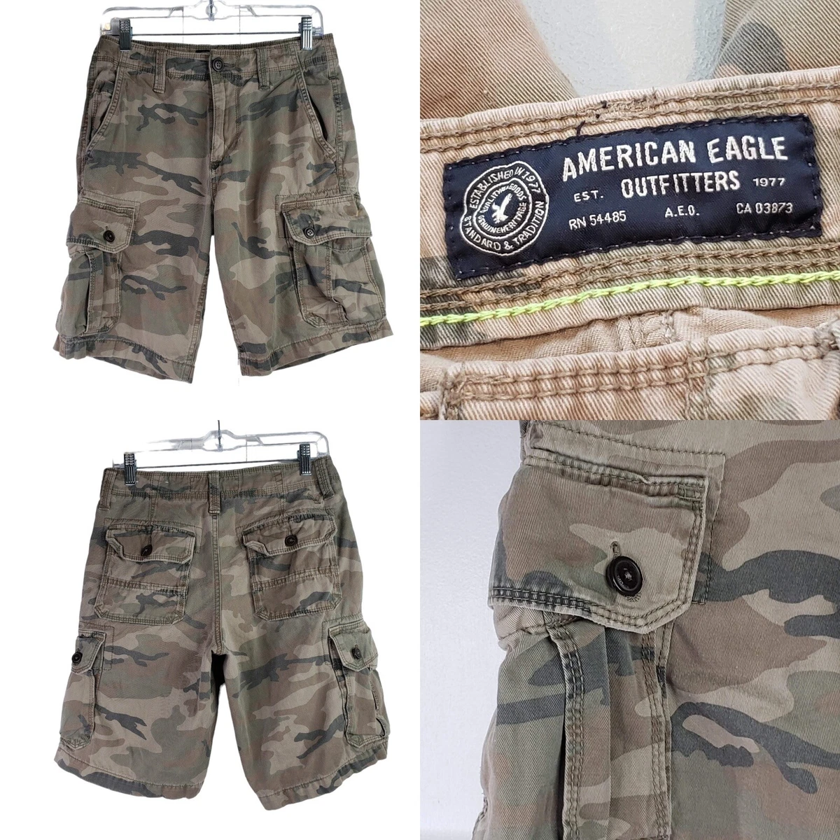 American eagle mens camo shorts new arrivals