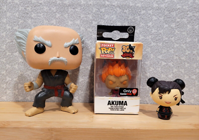 Funko Tekken Heihachi Street Fighter Chun-Li Pint Size Hero Akuma