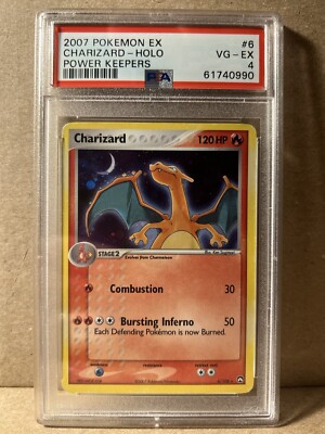 PSA10 サボ　コミパラ 2007 Pokemon Power Keepers EX Charizard Holo #6/108 - PSA 10