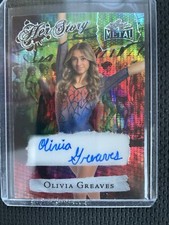2024 Leaf Women of Sport Olivia Greaves Her Story Tie Dye Rainbow Autograph 1/1