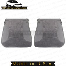 1994-1997 For Dodge Ram 1500 Driverpassenger Bottom Cloth Seat Covers Gray