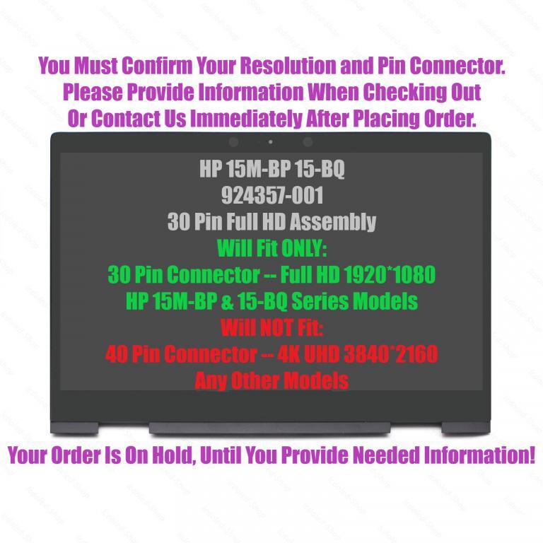 925736-001 Per HP Envy X360 15M-BP012DX BP111DX Display Lcd Touch - Foto 6