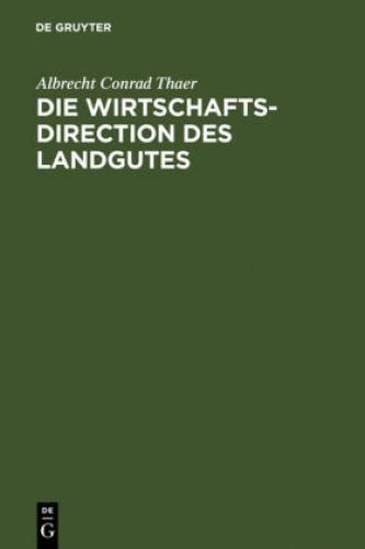 Thumbnail - Die Wirtschaftsdirection Des Landgutes 6747