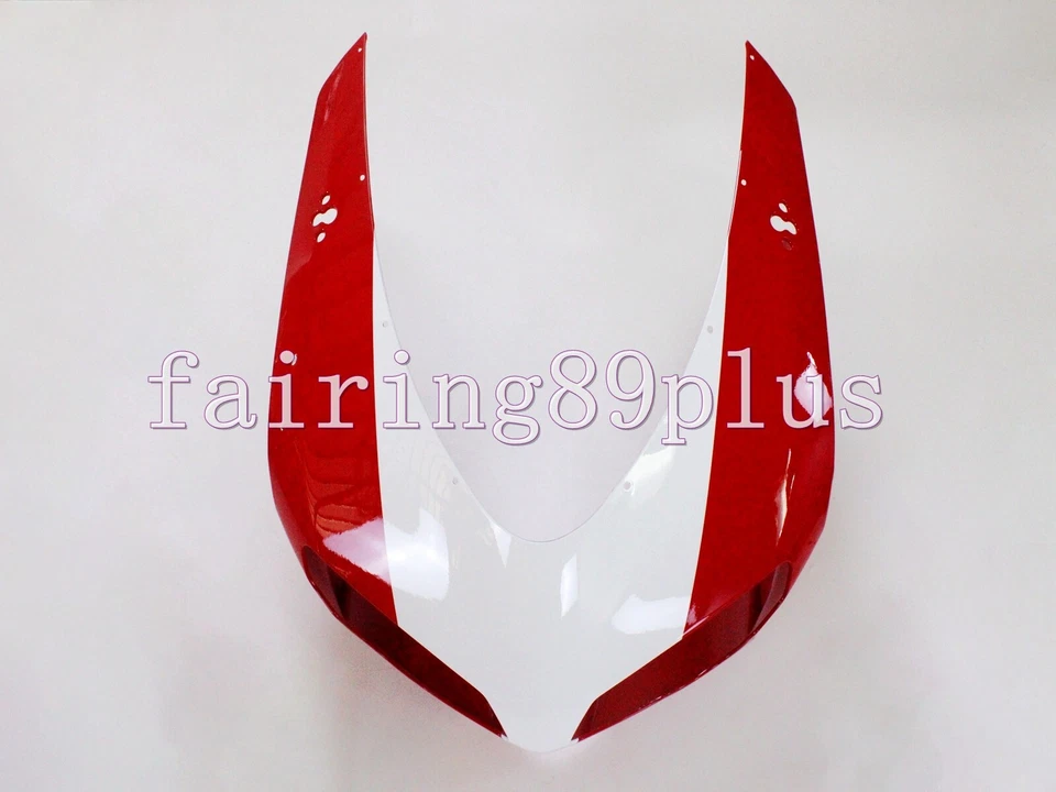 Red White Gray Black ABS Injection Fairing Kit for Ducati 848 evo 2007-2011 — 第 3/4 张图片
