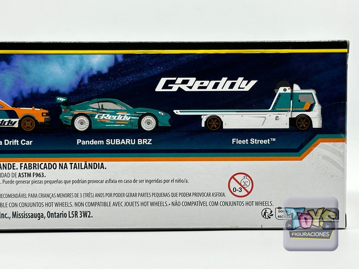 HOT WHEELS® PREMIUM FLEET STREET™ PANDEM SUBARU BRZ, NISSAN MAXIMA