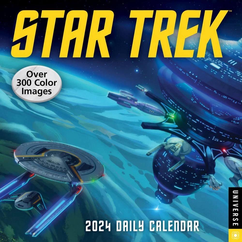 Star Trek Desk Calendar 2024 Nydia Arabella