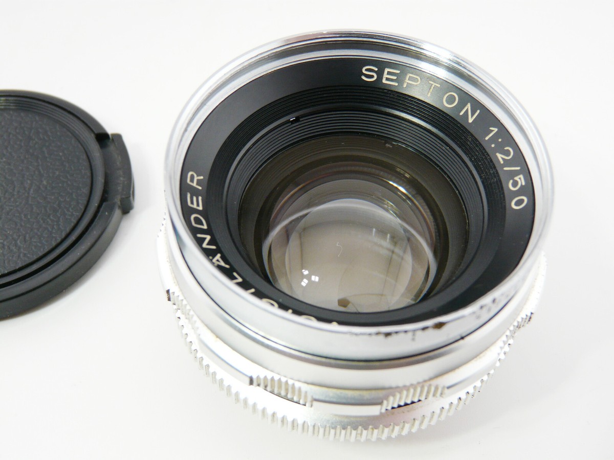 VOIGTLANDER SEPTON 50MM F2 DKL ULTRAMATIC BESSAMATIC MADE IN