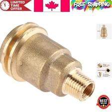 Versatile Brass Propane Fitting with Type 1 Male Connection - Lightweight Design