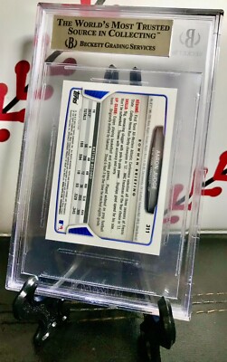 🤩🔥2013 Bowman Chrome (MINI) Aaron Judge Beckett 9.5🔥🤩 | eBay