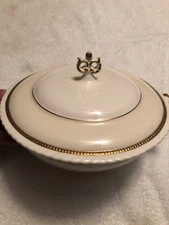 Vintage Rare Monticello Dinner Ware Covered Serving Bowl Soup Bowl Exquisite