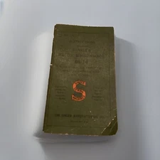 Vintage Singer Electric Sewing Machine 66-16 Instruction Manual Book 1941