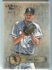 2013 Topps Five Star Baseball Chris Sale #94 SP /75 Chicago White Sox