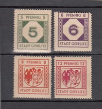G&ouml;rlitz, Nr. 1-4, postfrisch